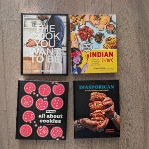 Set of Four Cookbooks